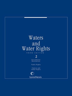 cover image of Waters and Water Rights